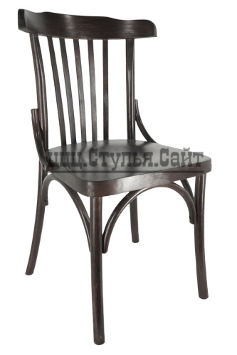 Венский темный деревянный стул 5325 фото 2